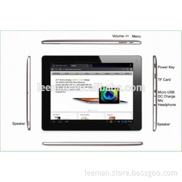 Leeman cheap Tablet pc Mini style android 4.2 with 3G dongle input RK3188 Quad core tablet pc 7.85 inch